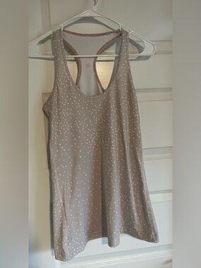 Lululemon Polka Dot Racerback Tank Top